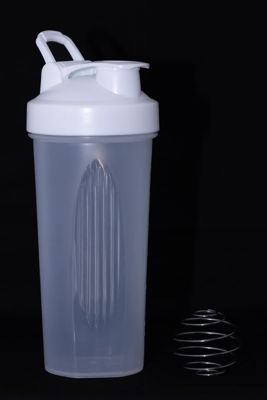 White Shaker bottle